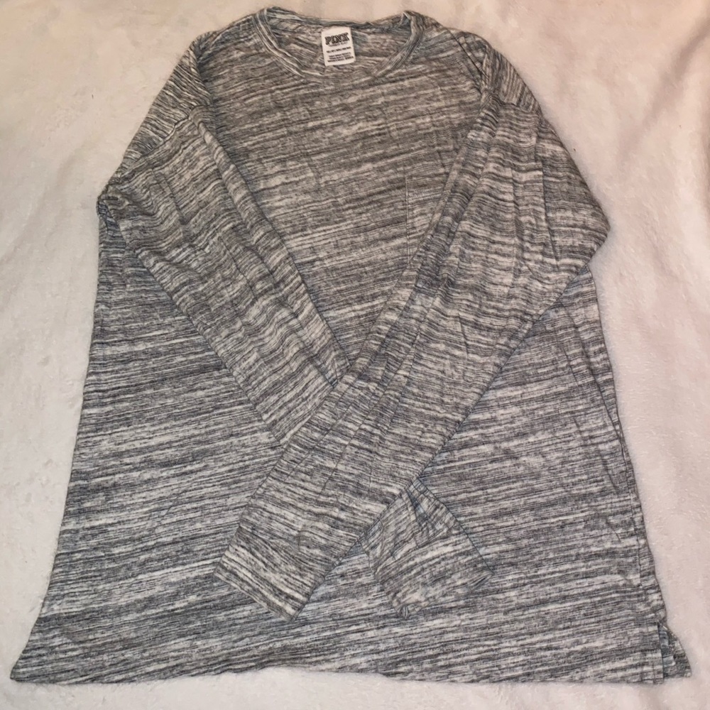 Pink long sleeve with sequins back